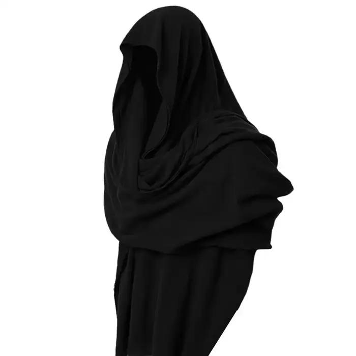 Écharpe Vintage en tissu doux pour hommes, confortable, respirant, couleur unie, garde au chaud, cap
