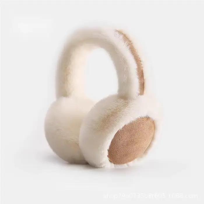 Cache-oreilles unisexe à la mode classique, chauffe-oreilles pour Sport de plein air d'hiver pour fe