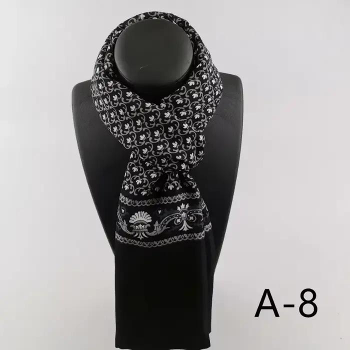 Nouvelle mode printemps hiver foulard en soie pour hommes marque de luxe foulards de créateur Plaid 