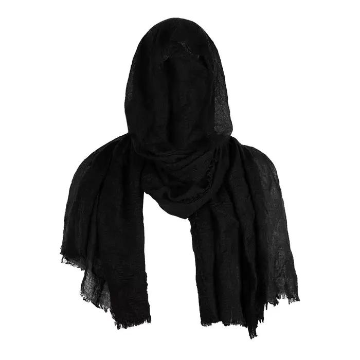 Cosplay unisexe homme médiéval Pirate rétro capuche écharpe noir/marron enveloppe cape Vintage Hallo