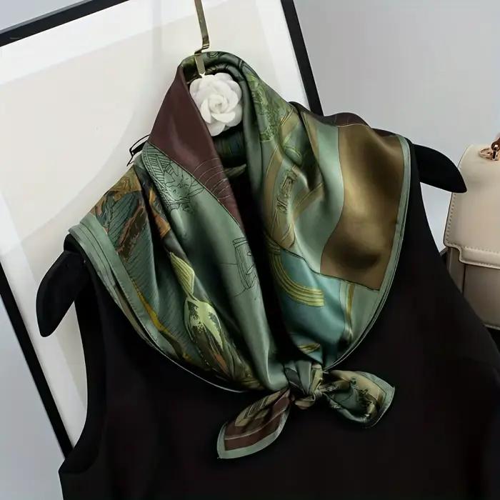 Écharpe en Satin doux pour femmes