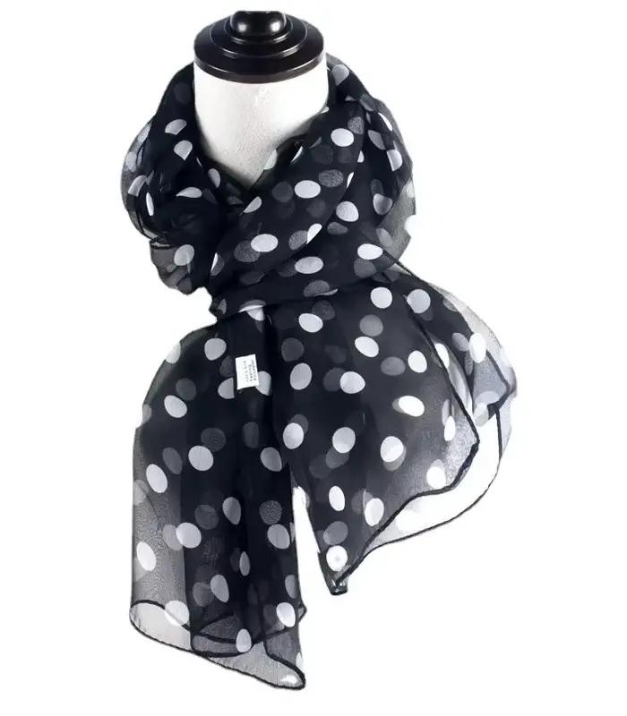 Longue écharpe de protection solaire pour femme