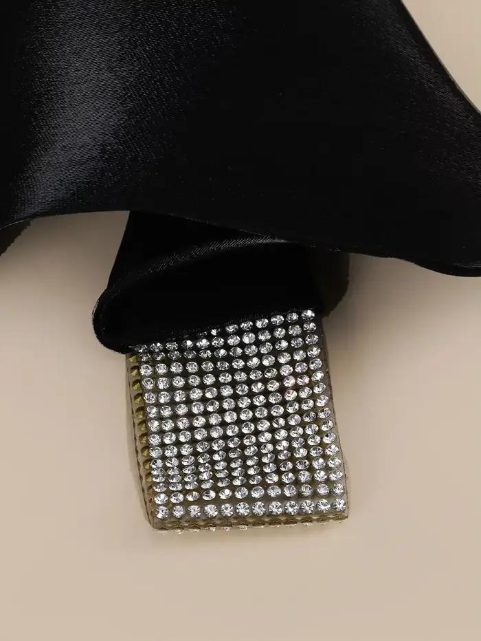 Écharpe décorative en strass