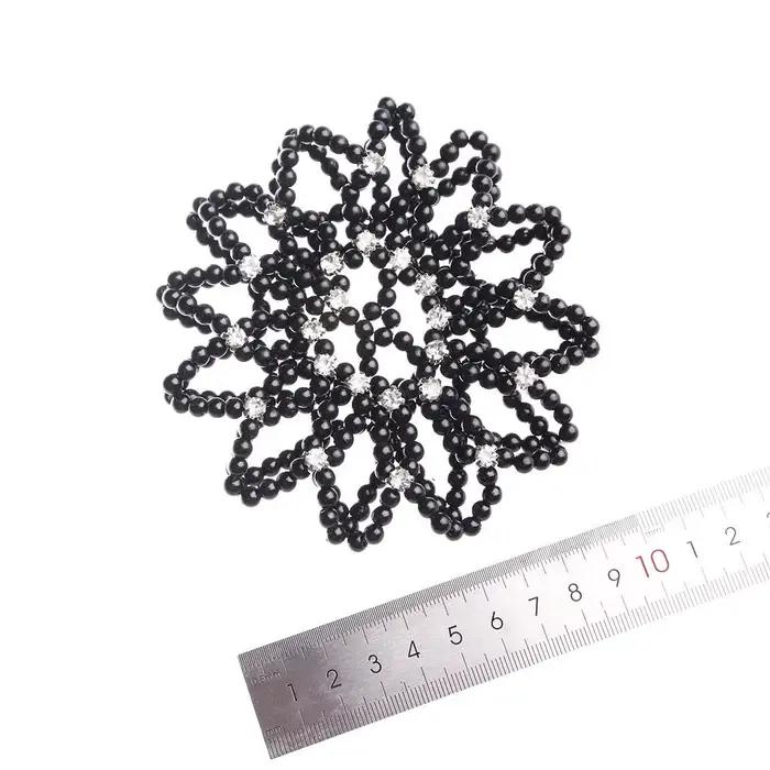 Accessoire de coiffure tendance pour femme : Snood Balle Crystal