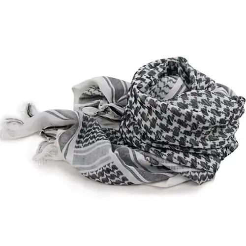 Écharpe de chasse militaire Shemagh désert Keffiyeh tête cou