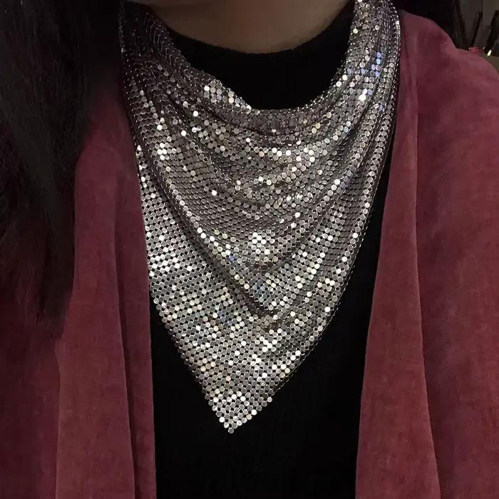 Foulard à paillettes Triangle foulards