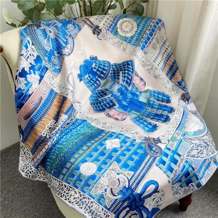 Armure Warrior – foulard en sergé de soie pour femmes