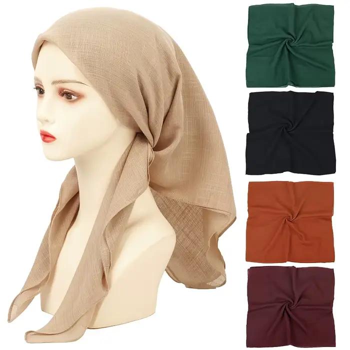 Echarpe Geebro femme multifonction solide polyvalente pour les quatre saisons et les occasions décontractées