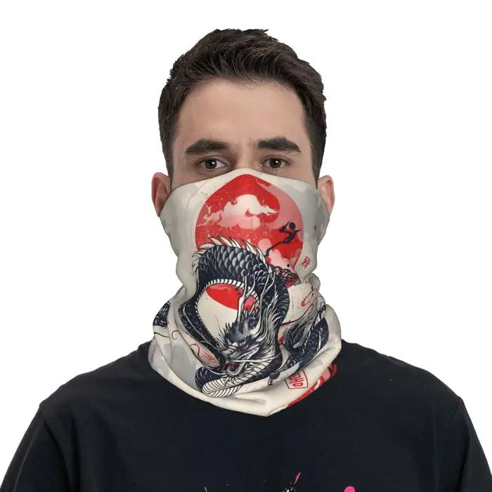 Bandana Dragon rouge personnalisé