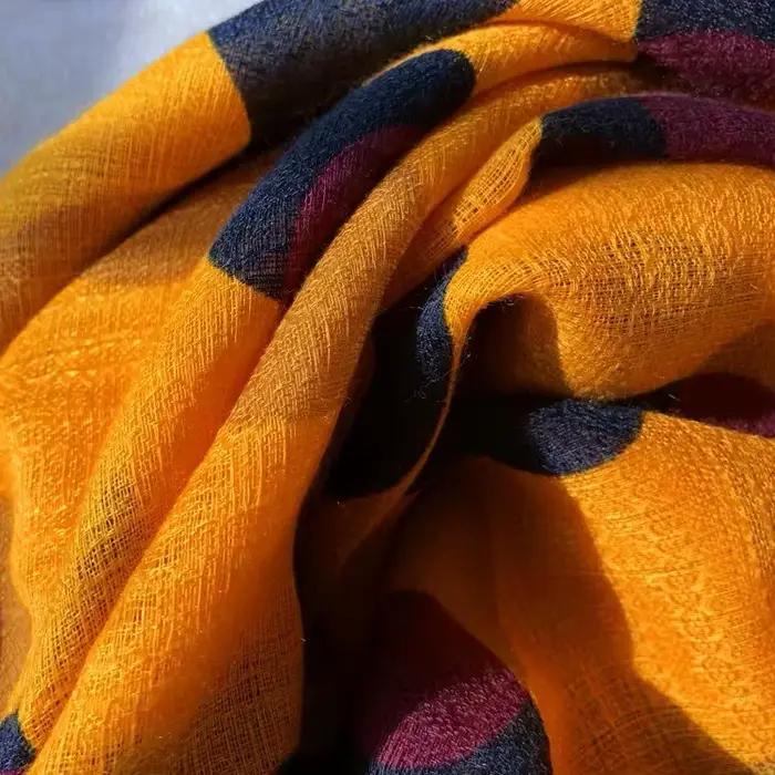 Écharpe en coton de marque de luxe pour femmes