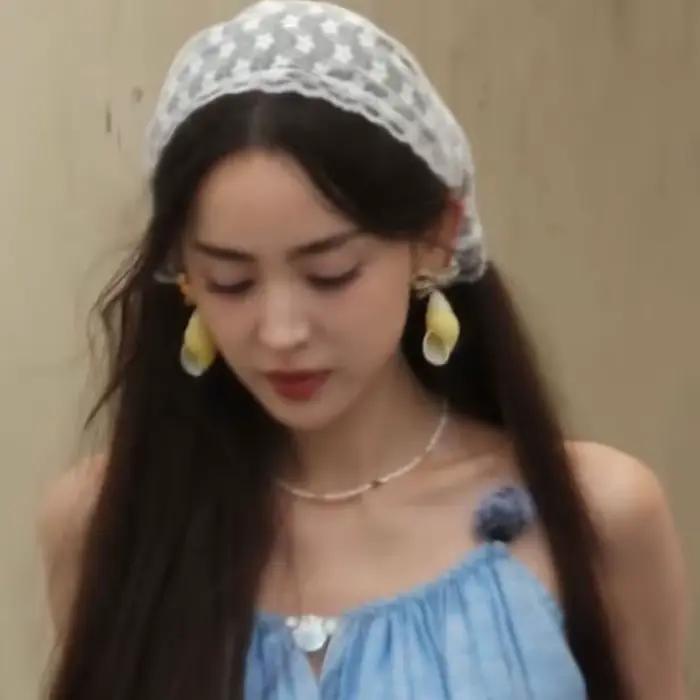 Femmes Style campagnard français dentelle maille Triangle écharpe printemps été Floral cheveux
