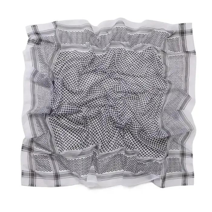 Arabe Shemagh musulman Keffiyeh tête enveloppement tactique désert