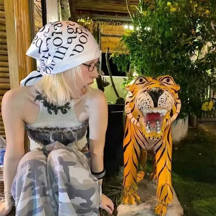 Foulards de tête tendance style américain Hip-Hop pour femmes