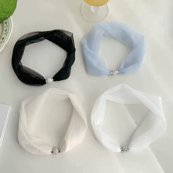 Écharpe d'été en dentelle pour femme