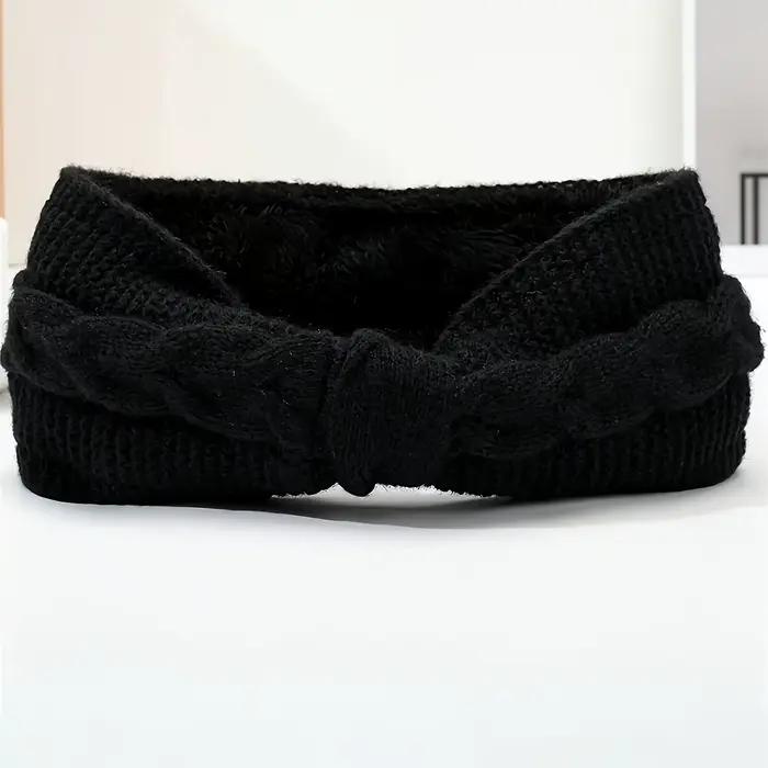 1 bandeau d'oreille chaud d'hiver pour femmes – Earcup intérieur épais et moelleux