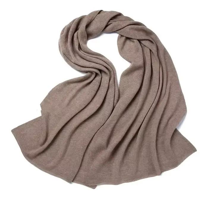 Écharpe plate classique pour femmes