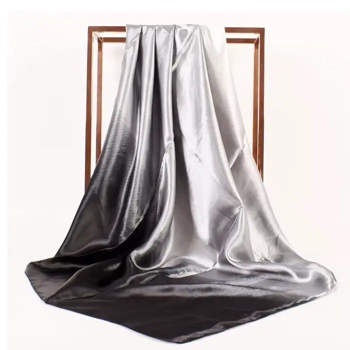 Foulard de tête en soie pour femmes