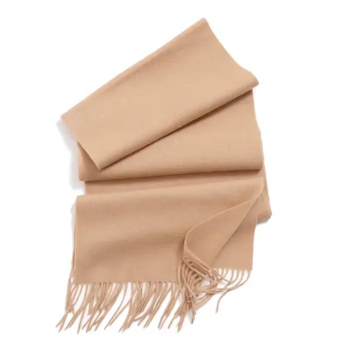 Écharpe en laine 100% Solid Love grande taille châle mode femme hiver extérieur élégante à offrir pour mariage ou fêtes importantes