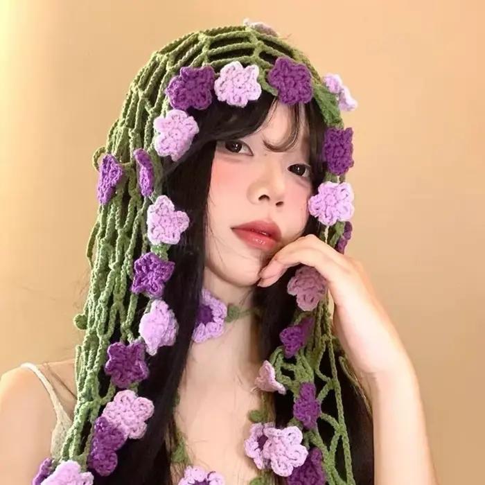 Nouvelle écharpe de hanche au crochet