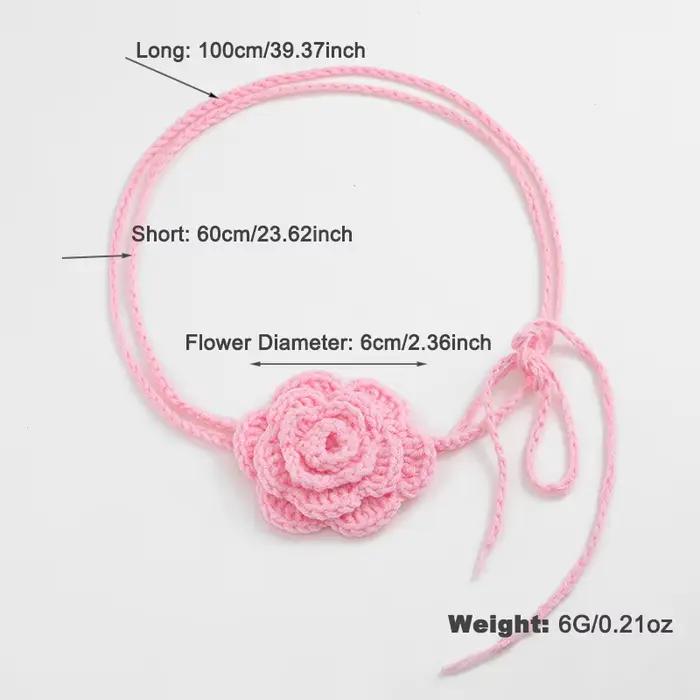 Crochet fait à la main pour filles