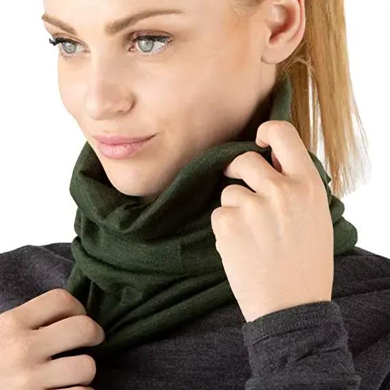 Masque de ski en laine mérinos pour homme et femme