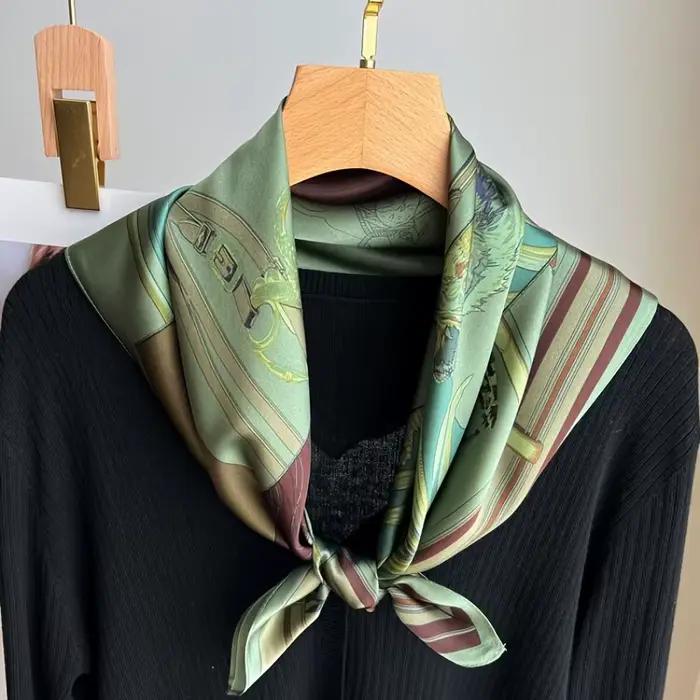 Écharpe en Satin doux pour femmes