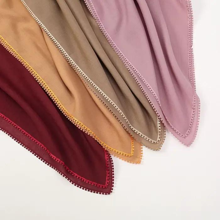 Écharpe en dentelle intemporelle pour femmes, élégante et multifonctionnelle pour le printemps et l'été, adaptable à diverses occasions et styles décontractés