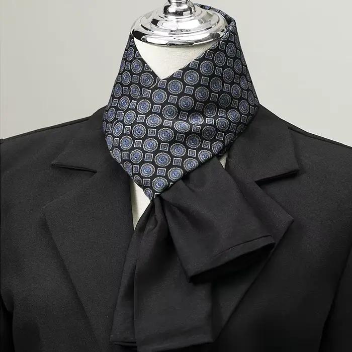 Écharpe pour hommes Imitation soie cou