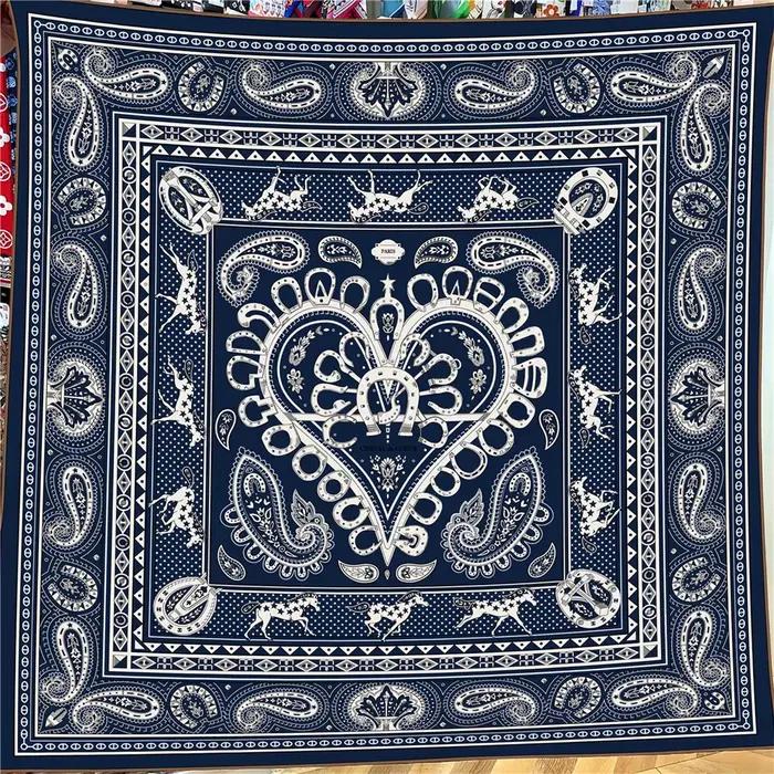 30% soie 70% cachemire écharpe concepteur de luxe Pashmina châles pour femmes carré arrosé à la main bords étole couverture grand Poncho 135CM