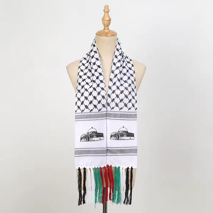 Écharpe imprimée de la fête nationale de la Palestine