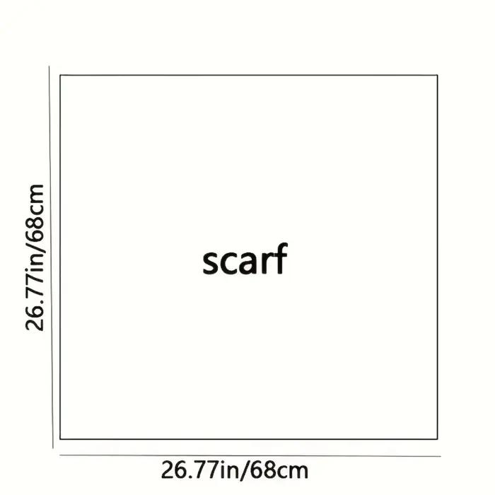 Écharpe imprimée léopard polyester multifonction pour femmes tendance et polyvalente pour toutes les saisons