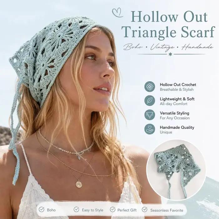 Foulard tricoté tendance pour femme