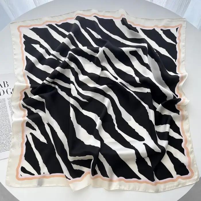 Foulard carré imprimé châle pour femmes