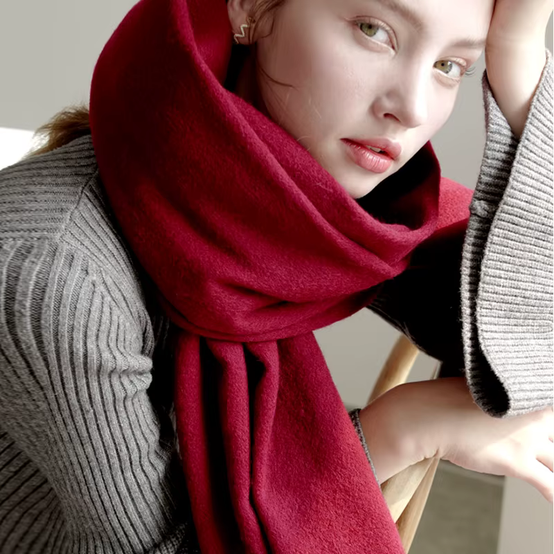Écharpe en cachemire pour femmes, écharpe d'hiver Pashmina, marque de luxe pour femmes adultes, gard