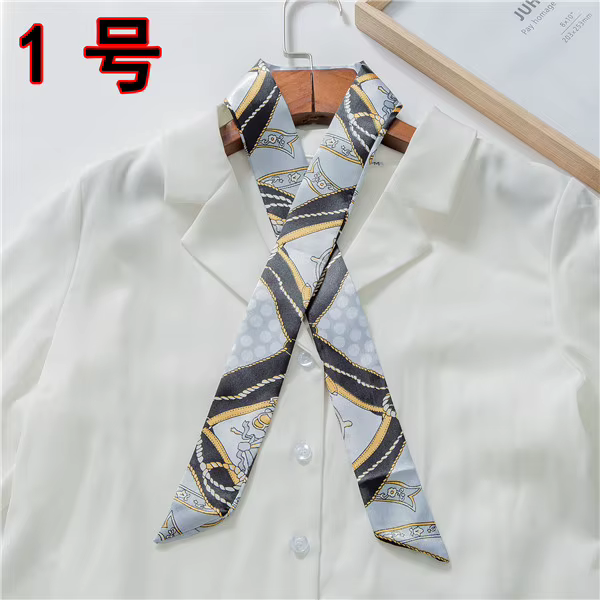 Écharpe de sac de marque de luxe pour femmes, foulard, hijab, écharpe pour cheveux, poignée de sac, 