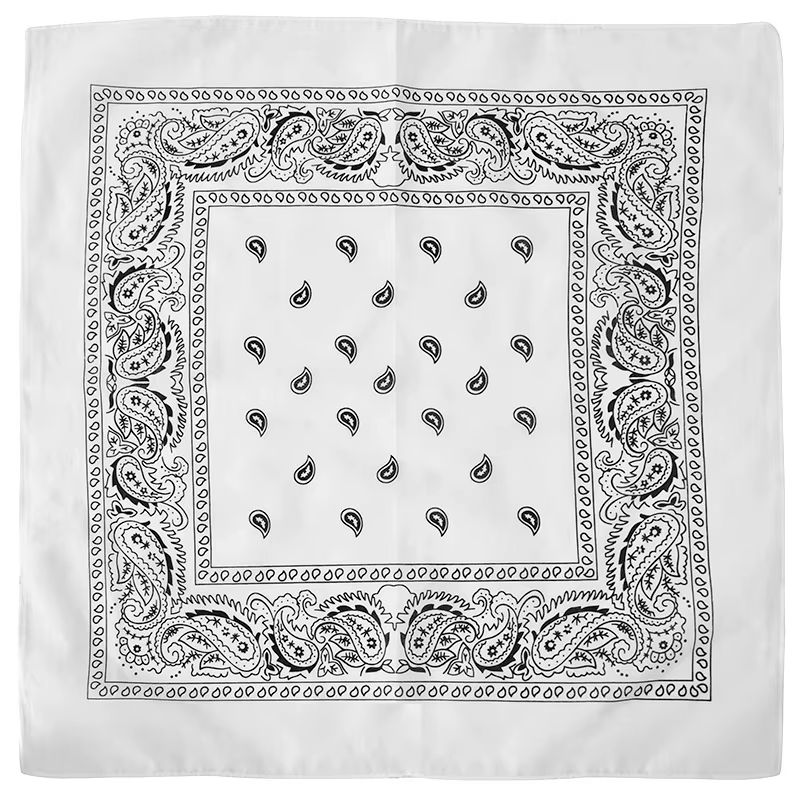 Bandana à la mode Hip-Hop, foulard de cou, couvre-chef de sport, enveloppe de poignet, foulards carr