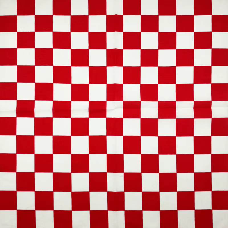 Foulard à carreaux en coton pour femmes, Bandana, carré, Foulard rouge, Paisley, cadeaux pour hommes
