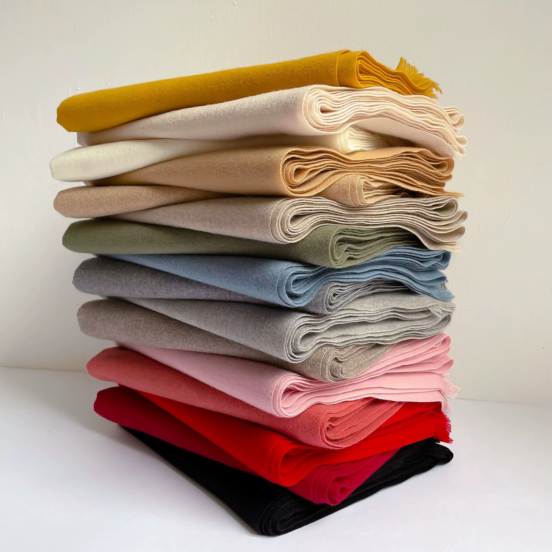 17 couleurs hiver chaud solide cachemire écharpe pour femmes grand 70*200 cm Pashmina châle envelopp