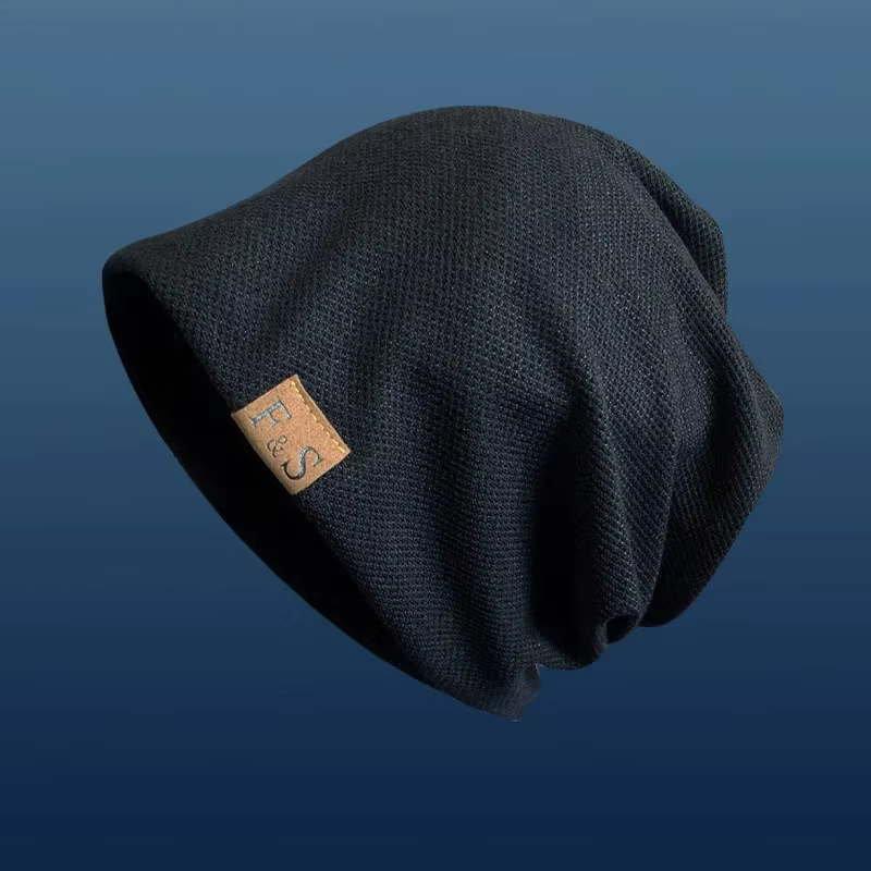 1 bonnet tricoté chaud pour hommes et femmes – Style SolidHip-hop à la mode