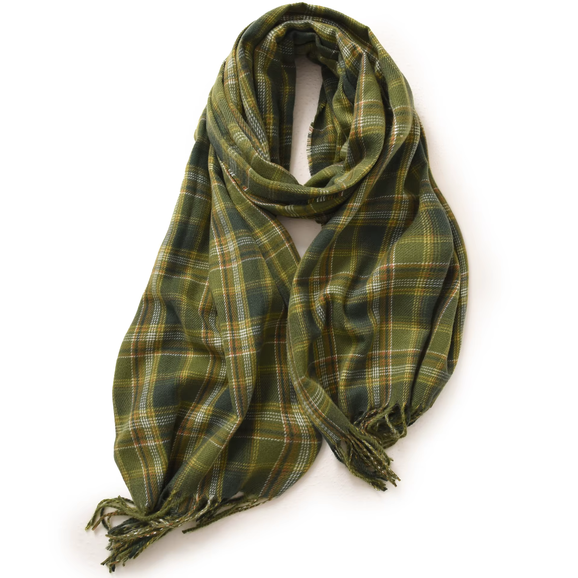 Écharpe à carreaux en cachemire pour femme, écharpes d'hiver pour femme, noir, chaud, nouveau, XWJ15