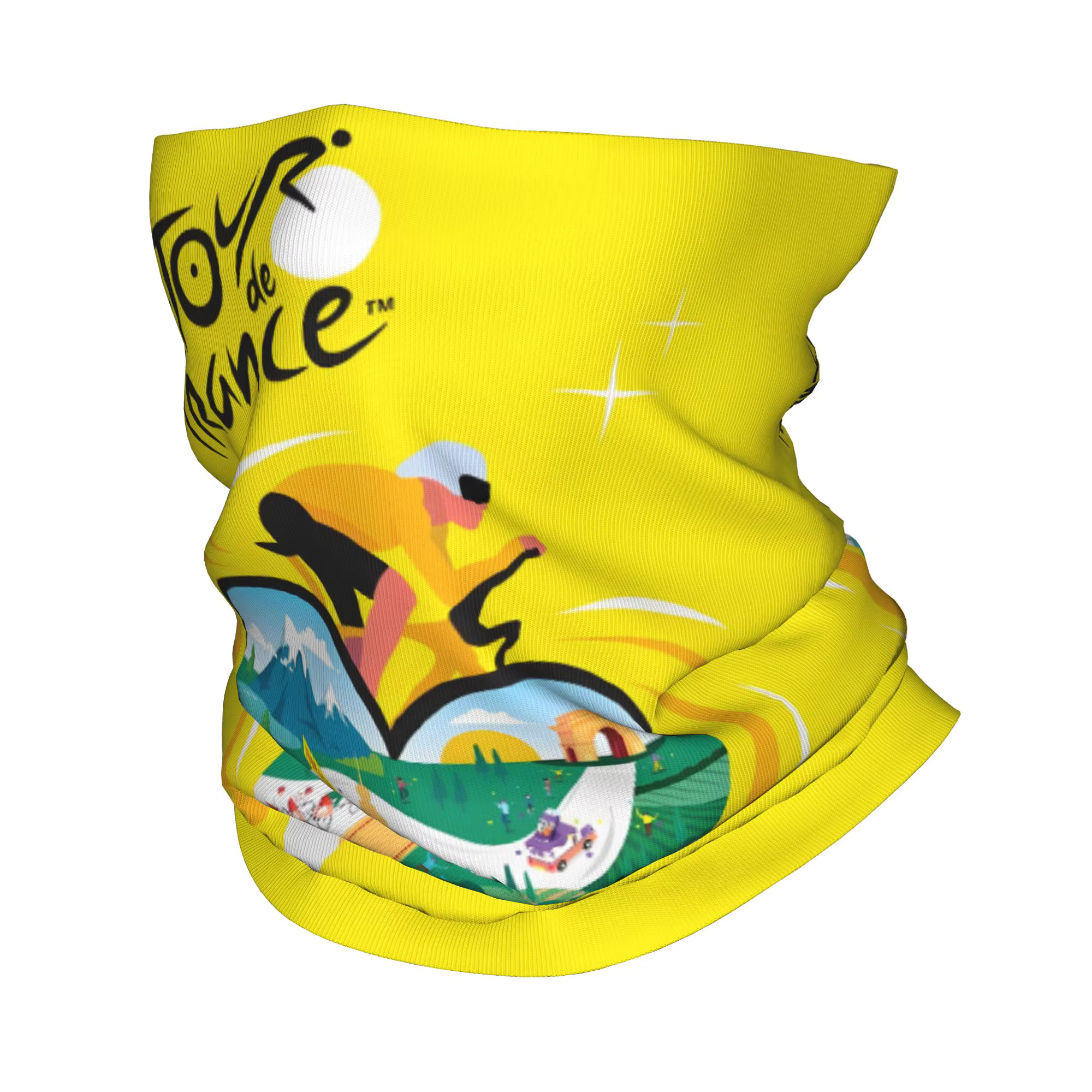 Guêtre de cou personnalisé France TDF pour hommes et femmes, Protection UV, hiver, La Grande Boucle,