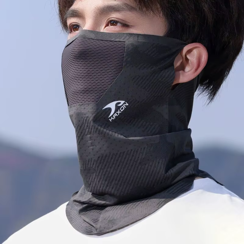 Cache-cou de cyclisme respirant pour le printemps et l'été, protection solaire, masque facial unisex