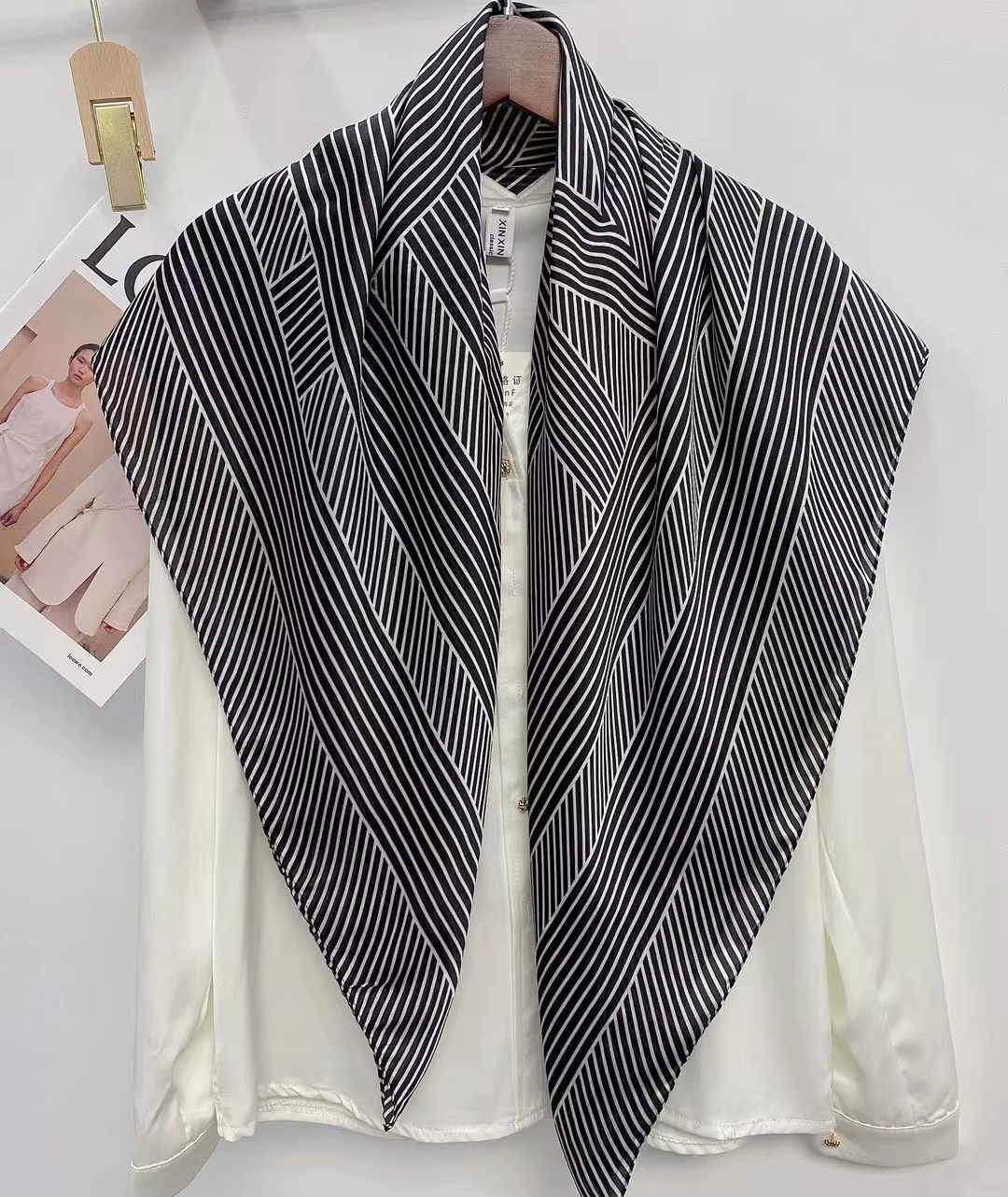 Foulard de printemps pour femmes, Design de luxe, en Polyester, lisse, doux, musulman, châle de plag