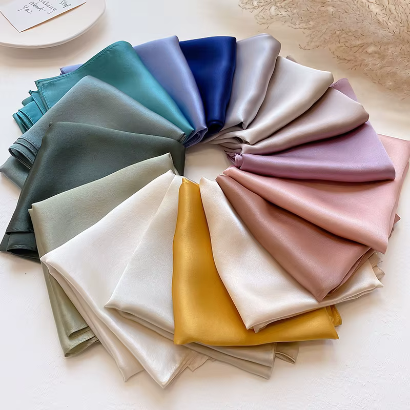 Mode 100% véritable Foulard en soie femmes châles enveloppes pour dames Foulard foulards Pashmina fe