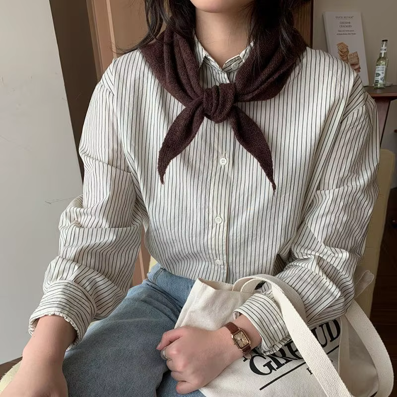 Écharpe luxueuse tricotée en laine pour femme, peut être portée comme foulard ou foulard en hiver