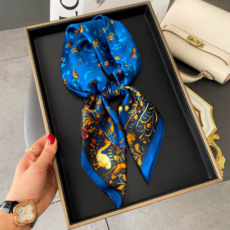 Group écharpe injplanchers f pour femme, châle naturel, foulards à la mode pour femme, bandana carré