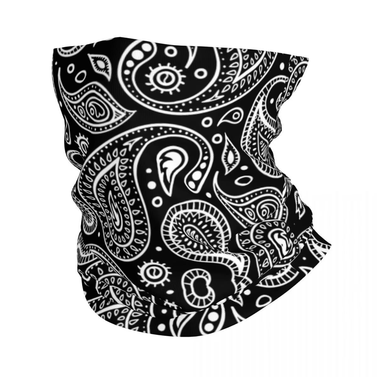 Masque facial bohème imprimé cachemire, écharpe magique, multifonctionnel, unisexe, pour adultes