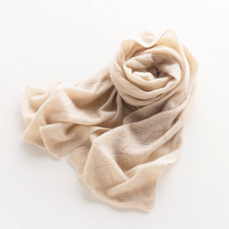 100% laine écharpe femmes hiver solide tricoté évider châle mode foulards Capes enveloppes chaudes d