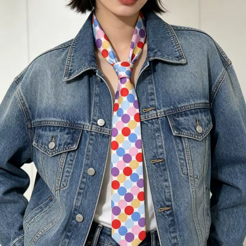 Écharpe en soie pour femme, look vintage, rayée, imprimée double face, élégante, pour les fêtes, les