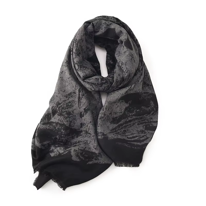 Écharpe en Faux cachemire pour femmes et filles, châle chaud tricoté à la mode, accessoire polyvalen